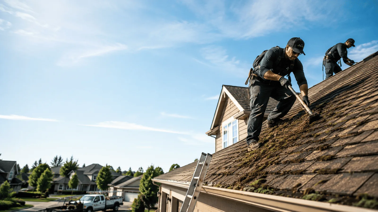 Roof Moss Removal in Taft, OK near me